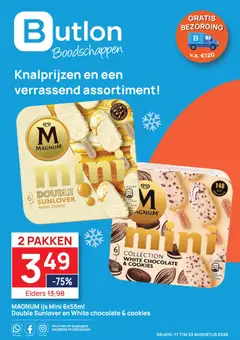 Voorbeeld van Butlon folder van winkel Butlon geldig vanaf 17-08-2026