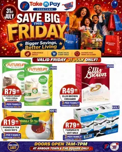 Preview of Take n Pay flyer valid from 31/07/2026