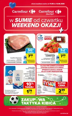 Pogląd gazetki "Carrefour gazetka - Weekend okazji" ze sklepu Carrefour ważnej od 11.06.2026