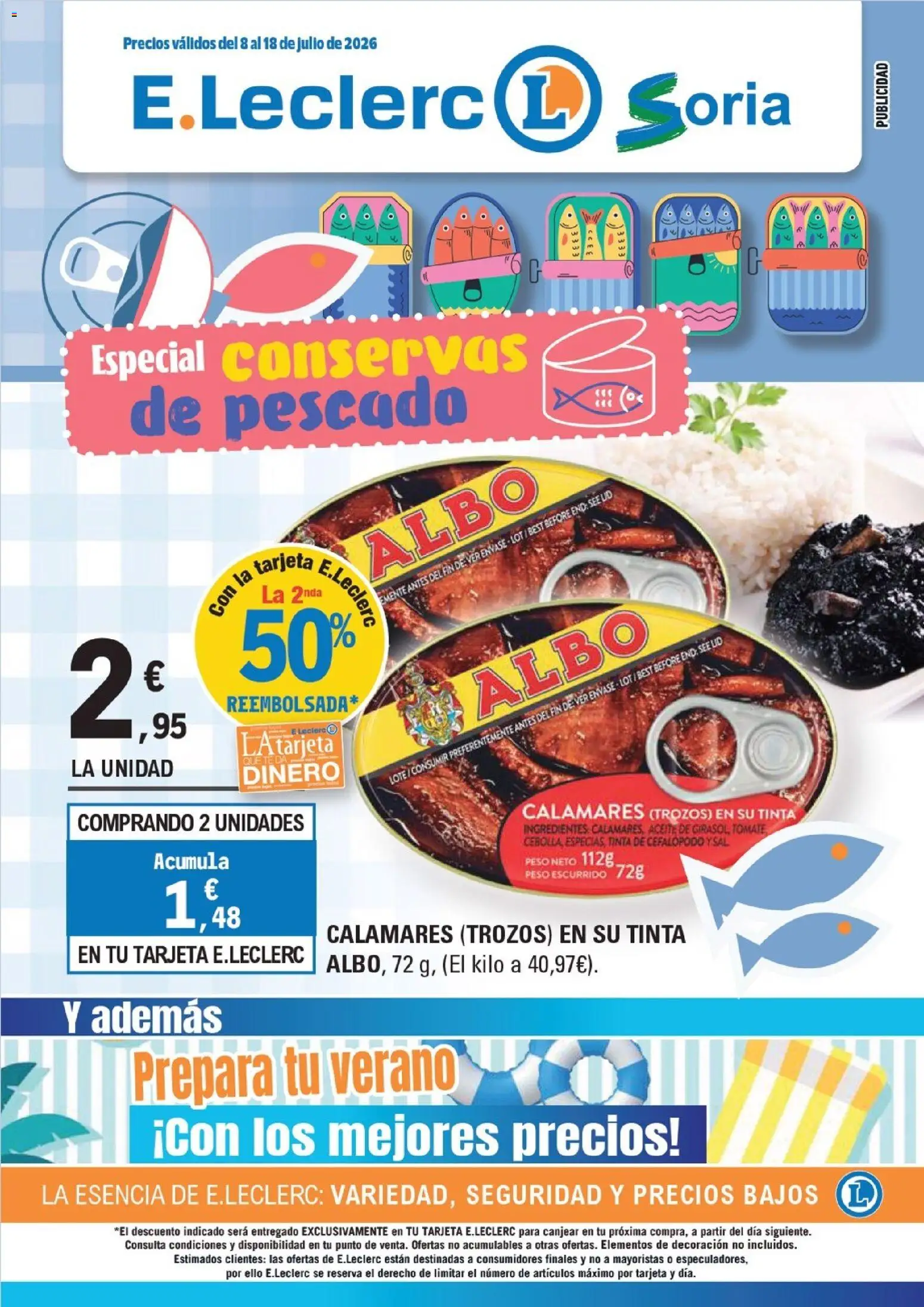 Vista previa del folleto de la tienda E.Leclerc válido desde el 08/07/2026 