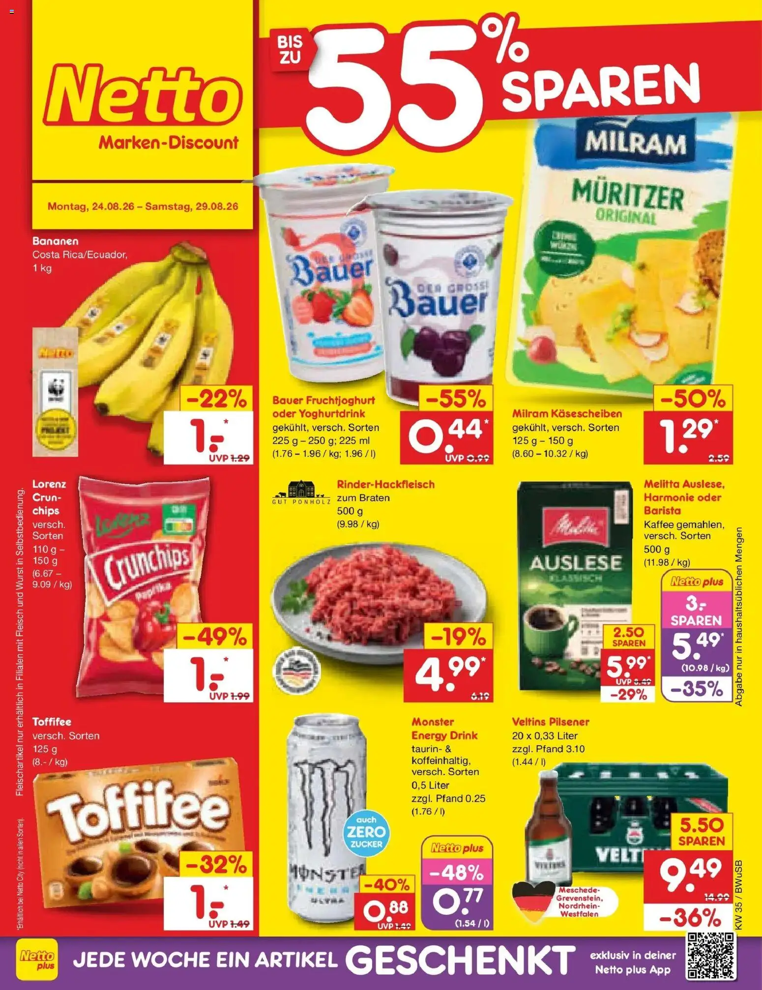 Vorschau von dem Prospekt des Geschäftes Netto Marken-Discount, gültig ab dem 24.08.2026