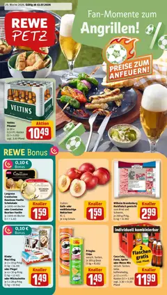 Vorschau von dem Prospekt des Geschäftes Rewe, gültig ab dem 13.07.2026