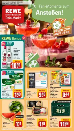 Vorschau von dem Prospekt des Geschäftes Rewe, gültig ab dem 14.06.2026