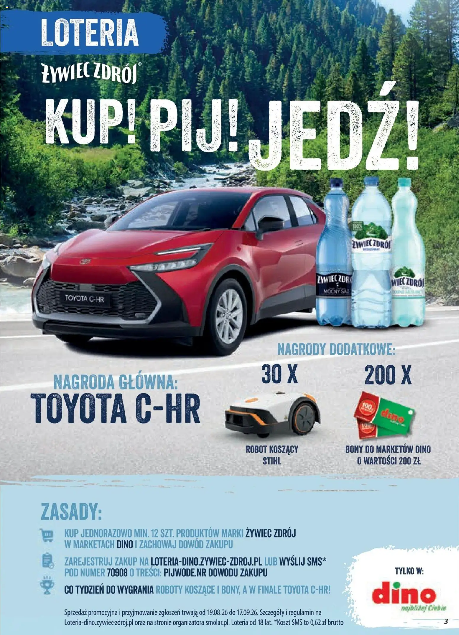 Pogląd gazetki "Dino gazetka" ze sklepu Dino ważnej od 26.08.2026