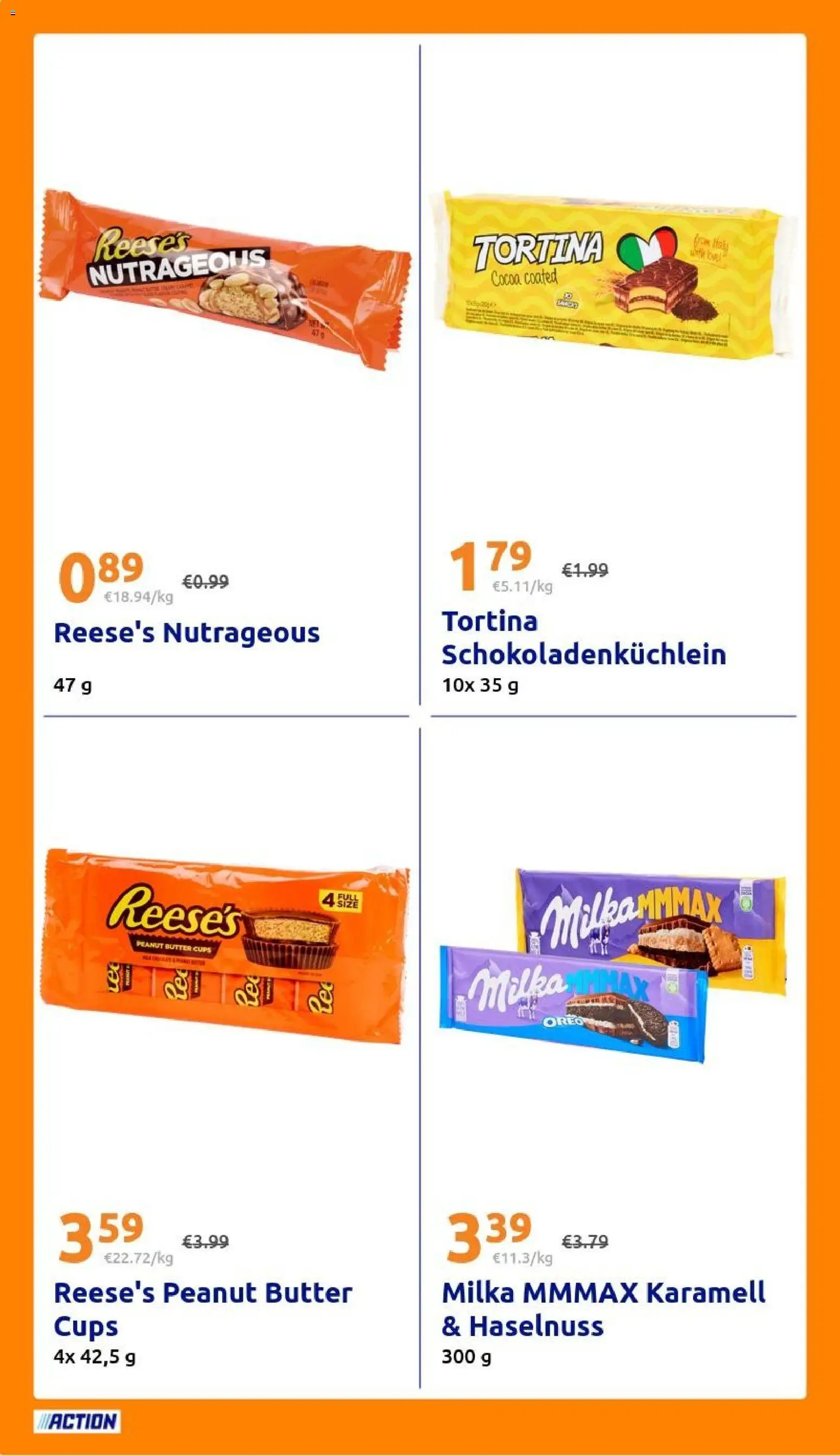 Vorschau von dem Prospekt des Geschäftes Action, gültig ab dem 21.10.2026 - Butter, Milka