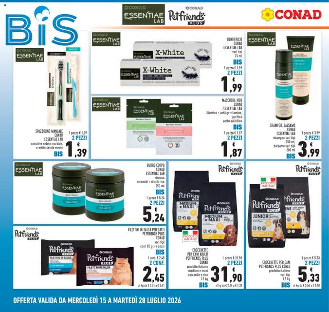 Nuovo volantino Conad dal 15/07