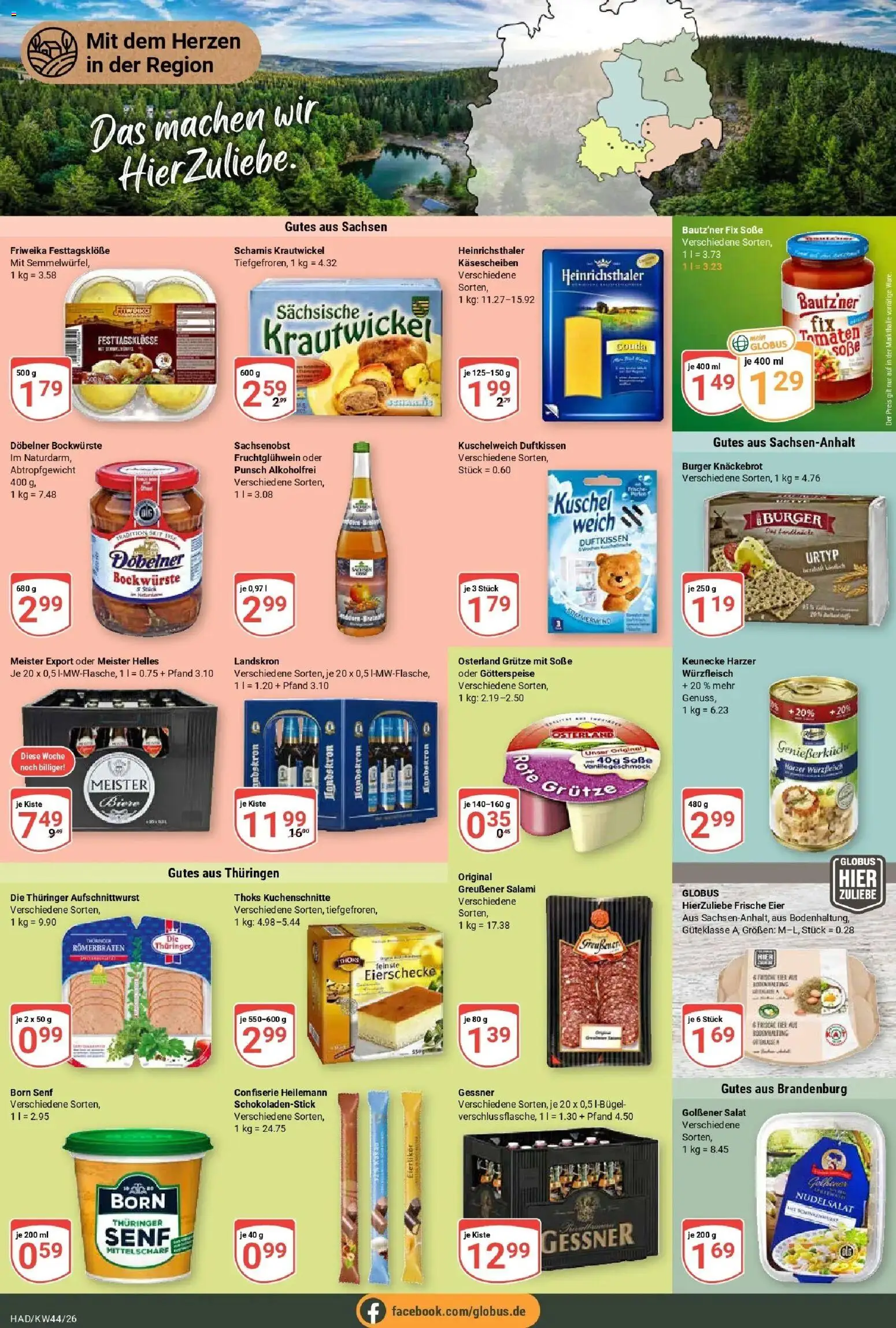 Vorschau von dem Prospekt des Geschäftes Globus, gültig ab dem 26.10.2026