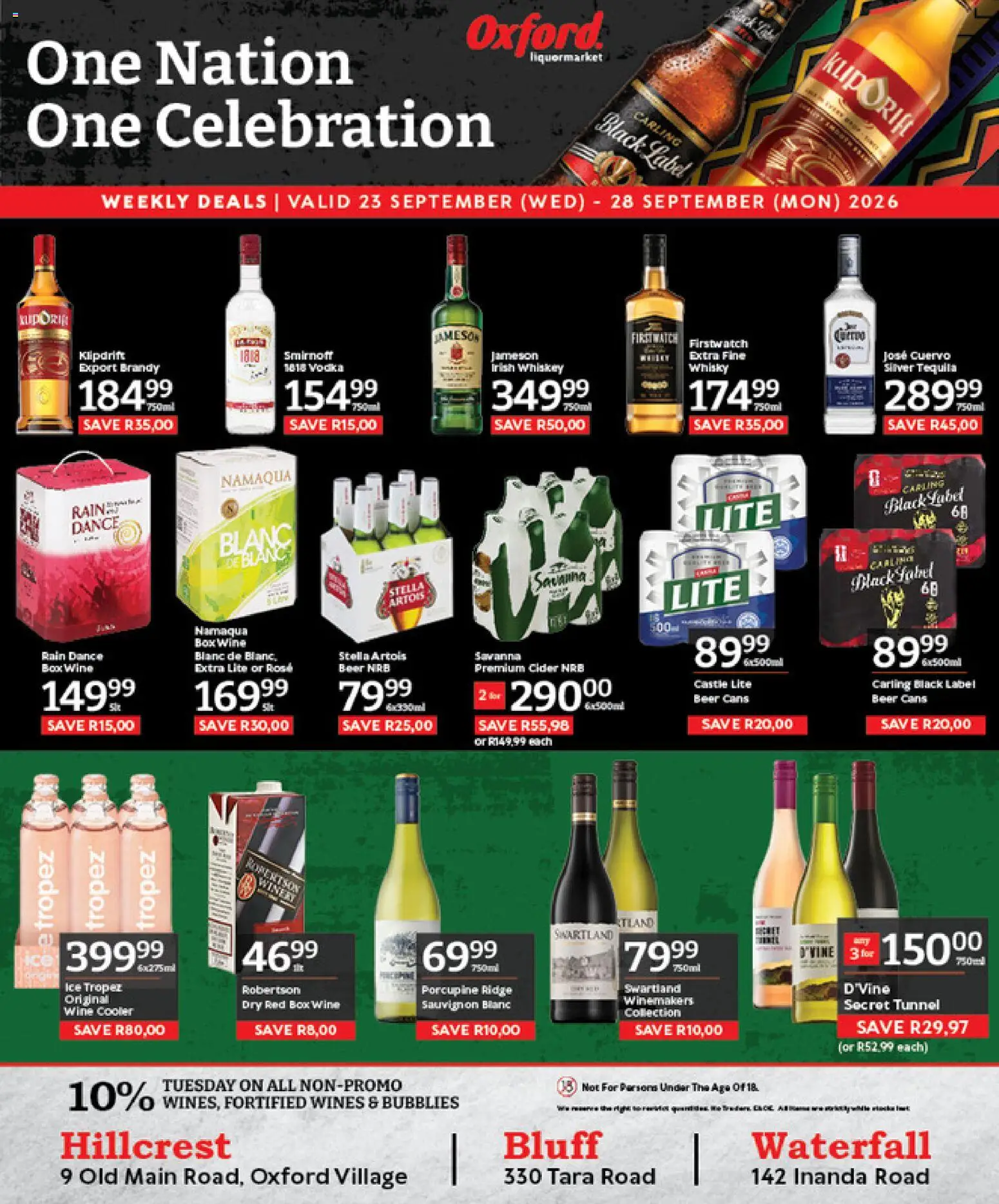 Preview of Oxford Freshmarket flyer valid from 23/09/2026