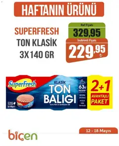 Biçen Market Biçen Market - Haftanın Ürünü 12.05.2026 - Broşürünün önizlemesi