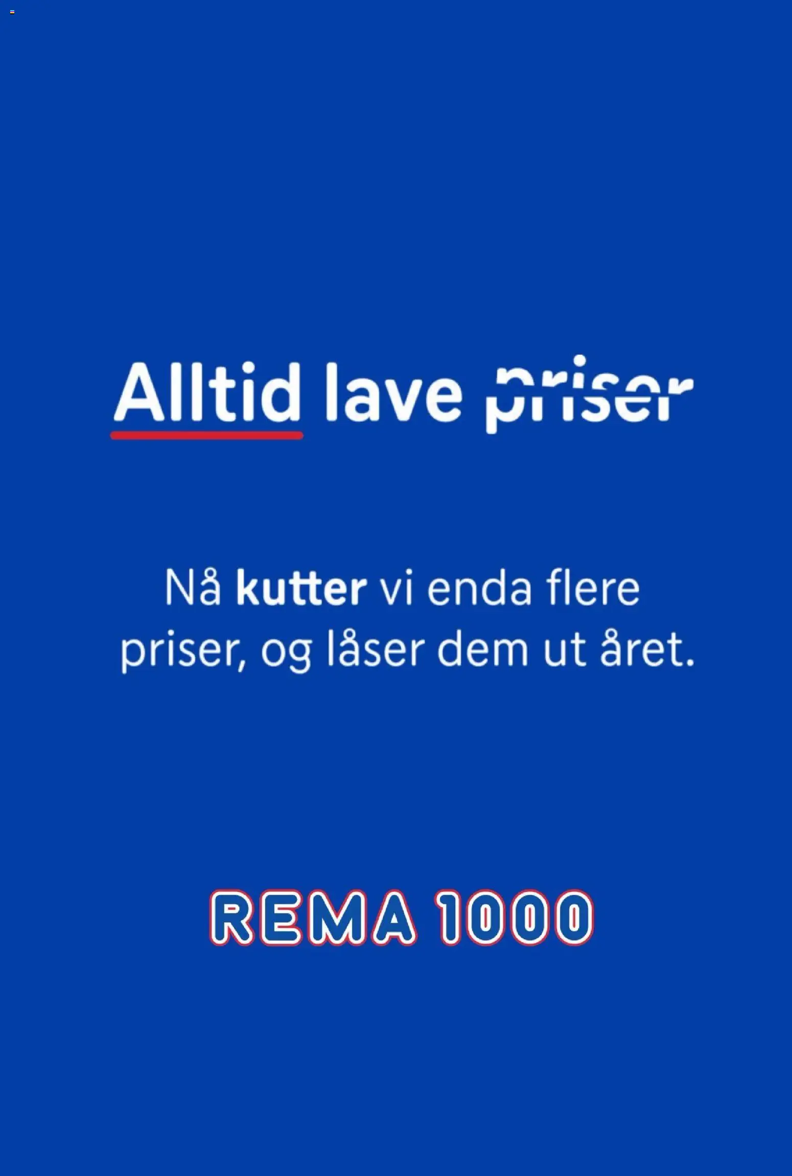 Forhåndsvis Rema 1000 Låst pris fra butikk Rema 1000 gyldig fra 17/08/2026 - Kutter