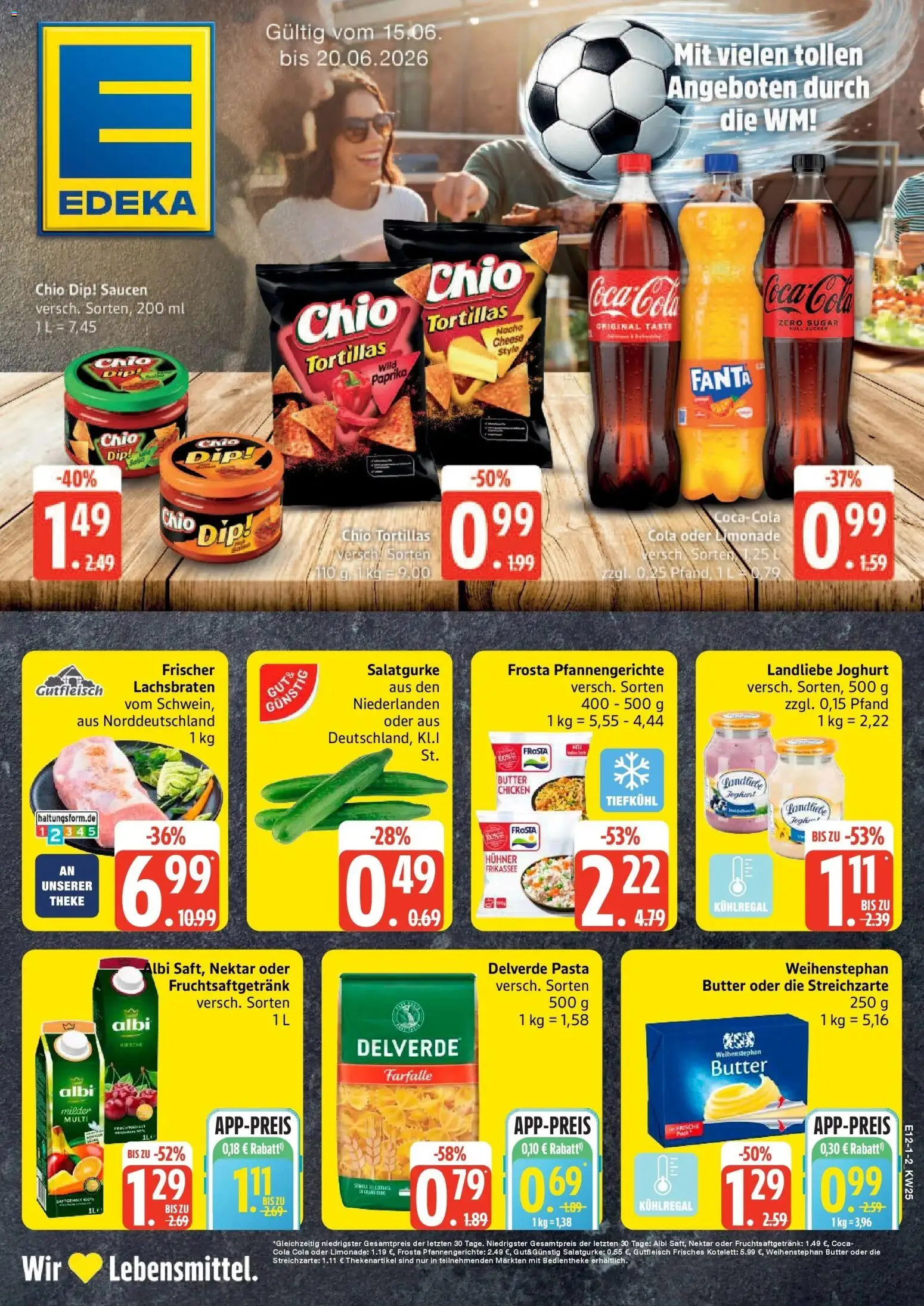 Vorschau von dem Prospekt des Geschäftes Edeka, gültig ab dem 14.06.2026