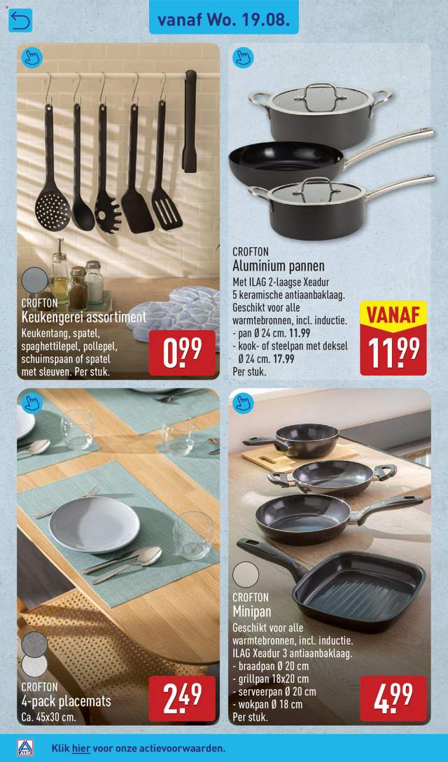 Nieuwe Aldi folder vanaf 17-08