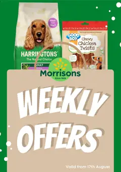 Preview of Morrisons Weekly offers Morrisons valid from 17/08/2026