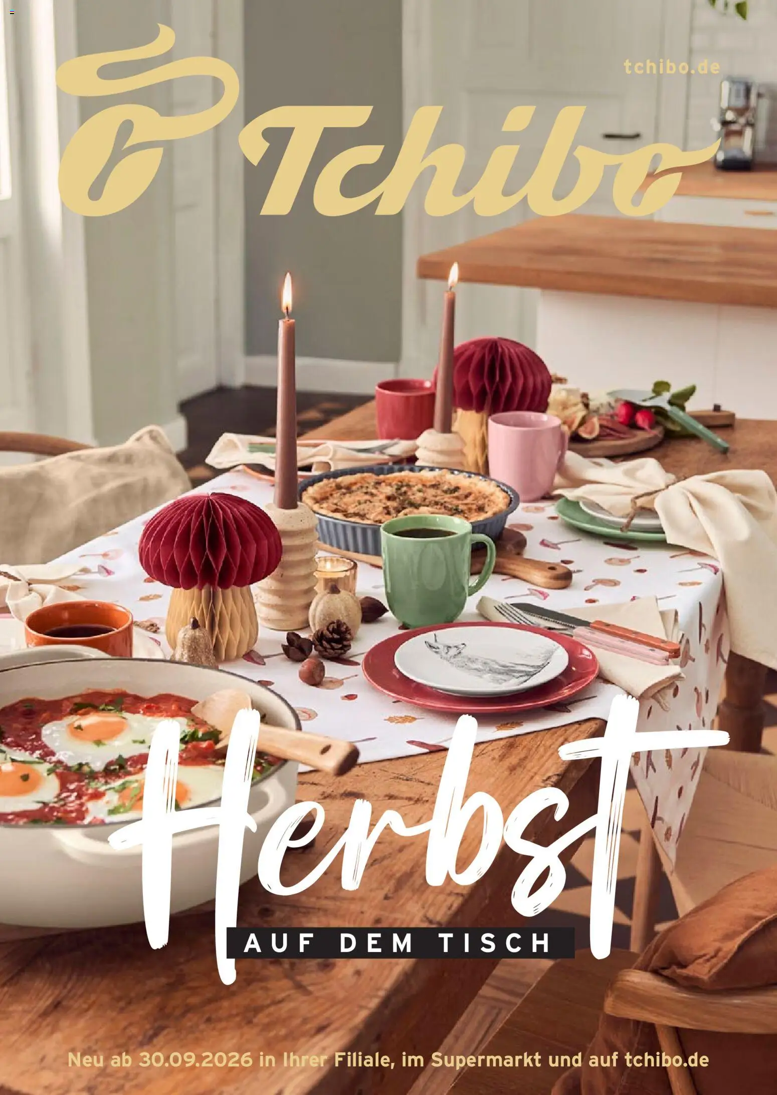 Vorschau von dem Prospekt des Geschäftes Tchibo, gültig ab dem 30.09.2026