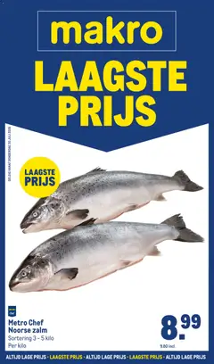 Voorbeeld van Makro folder - Laagste prijs van winkel Makro geldig vanaf 02-08-2026