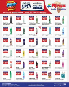 Preview of Africa Cash & Carry flyer valid from 30/04/2026