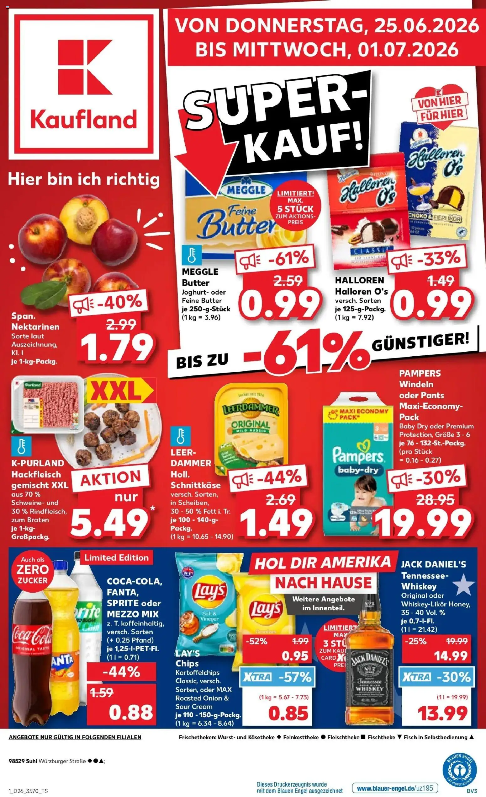 Vorschau von dem Prospekt des Geschäftes Kaufland, gültig ab dem 24.06.2026