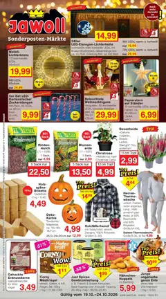 Vorschau von dem Prospekt des Geschäftes Jawoll, gültig ab dem 19.10.2026