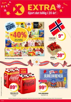 Forhåndsvis Coop Extra kundeavis fra butikk Coop Extra gyldig fra 11/05/2026