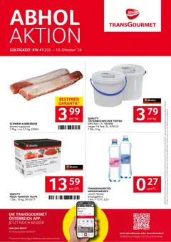 Vorschau der Angebote: Transgourmet Transgourmet Flugblatt gültig ab 05.10.2026