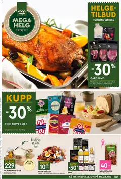 Forhåndsvis Coop Mega Mega Helg fra butikk Coop Mega gyldig fra 28/09/2026