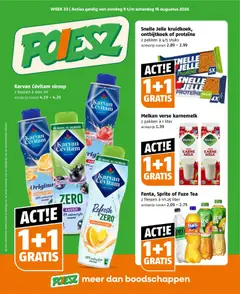 Voorbeeld van Poiesz folder van winkel Poiesz geldig vanaf 09-08-2026