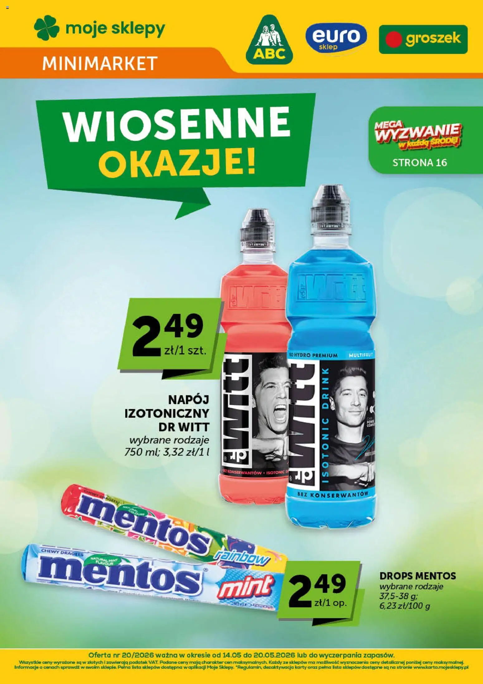 Pogląd gazetki "ABC gazetka - Minimarket" ze sklepu ABC ważnej od 14.05.2026