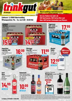 Vorschau von dem Prospekt des Geschäftes Trinkgut, gültig ab dem 27.07.2026