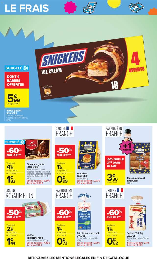 Nouveau catalogue Carrefour à partir du 22/09