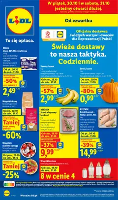 Pogląd gazetki "Lidl gazetka" ze sklepu Lidl ważnej od 29.10.2026