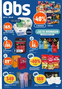Forhåndsvis Coop Obs kundeavis fra butikk Coop Obs gyldig fra 17/08/2026