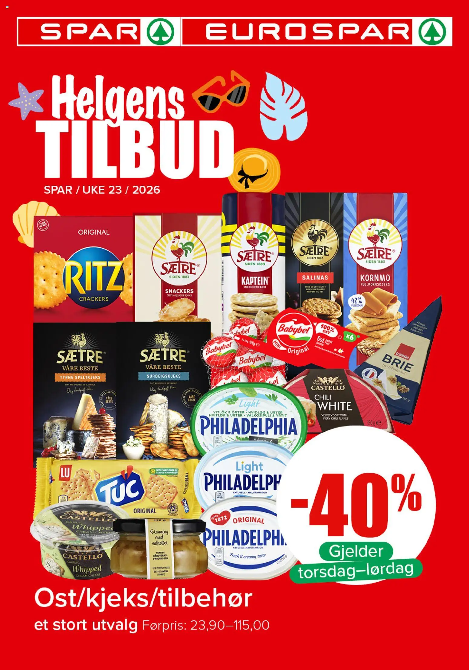 Forhåndsvis Spar Helgens Tilbud fra butikk Spar gyldig fra 04/06/2026