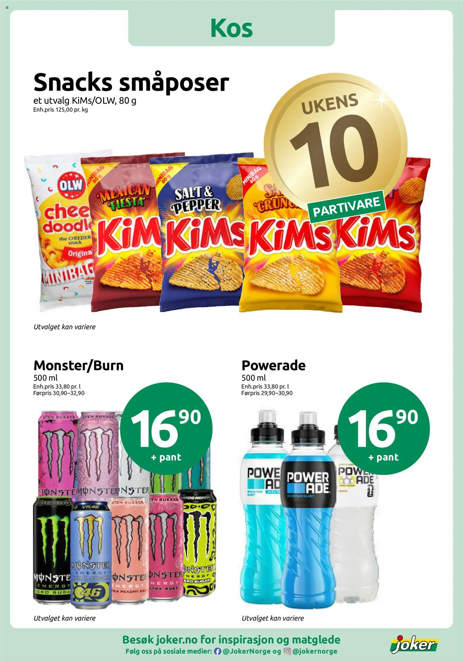 Forhåndsvis Joker kundeavis fra butikk Joker gyldig fra 10/08/2026