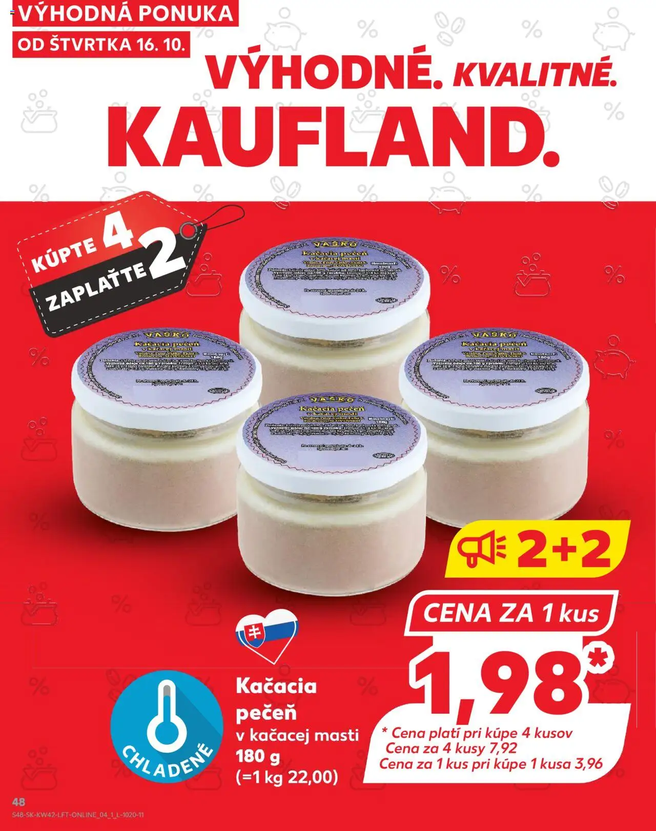 Náhľad Kaufland letáku platného od 16.10.2025 - Pečeň
