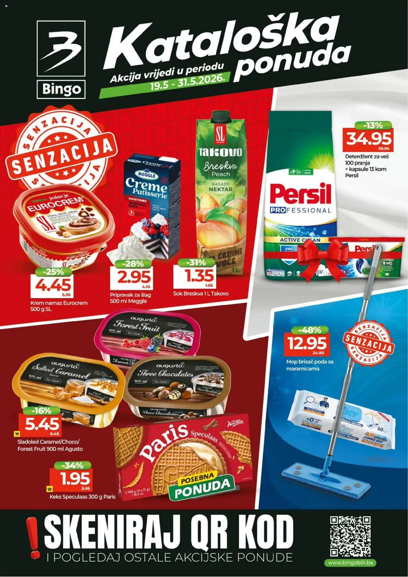 Pregled letka Bingo katalog trgovine Bingo vrijedi od 19.05.2026