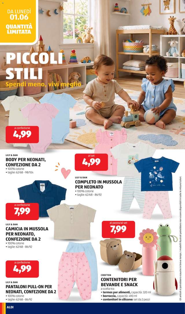 Nuovo volantino Aldi dal 01/06