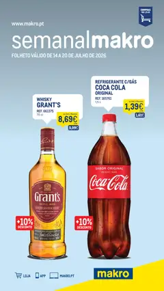 Pré-visualização do folheto da loja Makro válida a partir de 14/07/2026