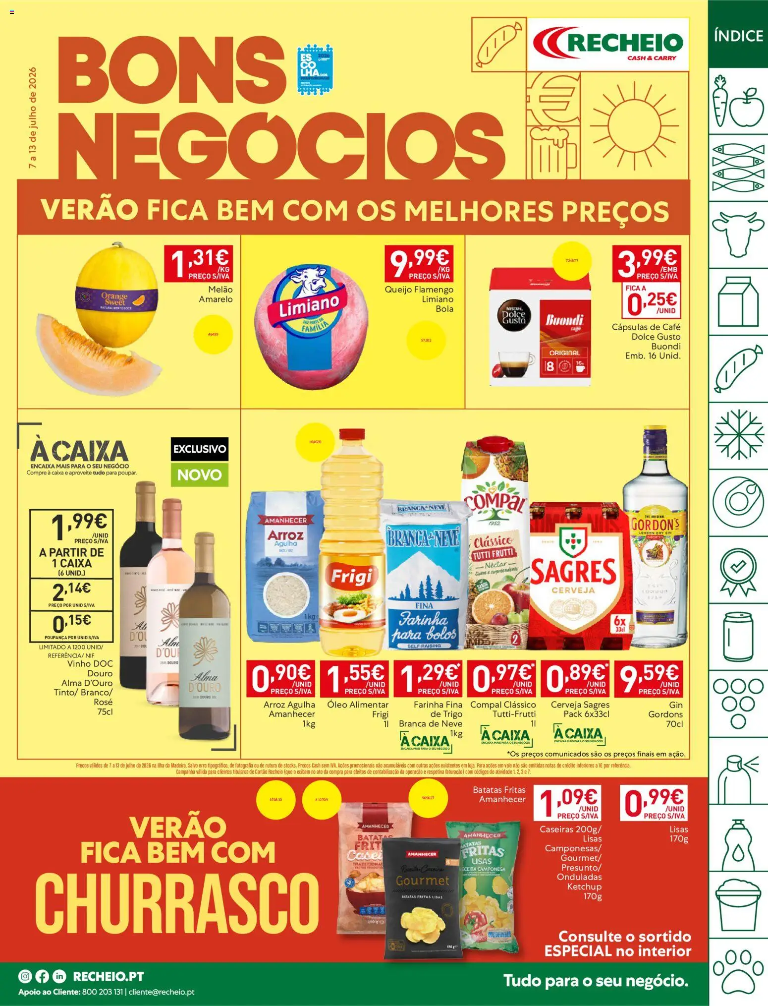 Pré-visualização do folheto da loja Recheio válida a partir de 07/07/2026