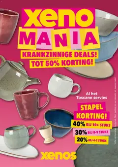 Voorbeeld van Xenos folder van winkel Xenos geldig vanaf 19-10-2026