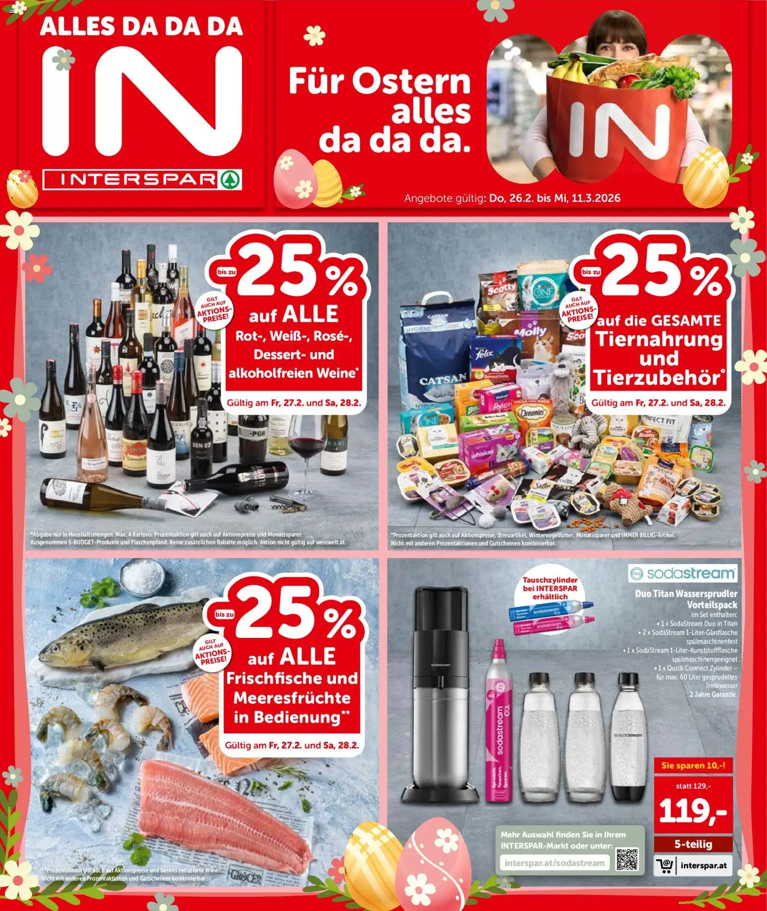 Vorschau der Angebote: Interspar Wien gültig ab 26.02.2026 - Meeresfrüchte