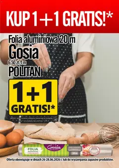 Pogląd gazetki "Prim Market promocja - Folia Aluminiowa Gosia" ze sklepu Prim Market ważnej od 26.06.2026