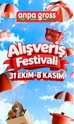 Anpa Gross Anpa Gross - Büyük alışveriş festivali 31.10.2026 - Broşürünün önizlemesi
