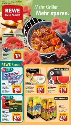 Vorschau von dem Prospekt des Geschäftes Rewe, gültig ab dem 03.08.2026