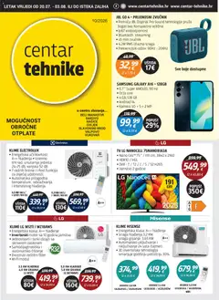 Pregled letka Centar Tehnike Katalog trgovine Centar Tehnike vrijedi od 20.07.2026