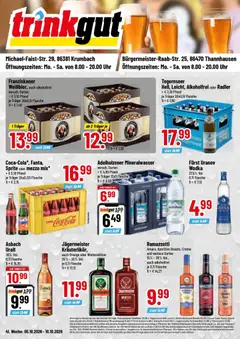 Vorschau von dem Prospekt des Geschäftes Trinkgut, gültig ab dem 05.10.2026