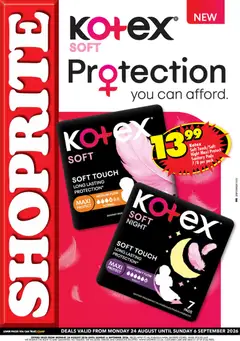 Preview of Shoprite flyer valid from 24/08/2026