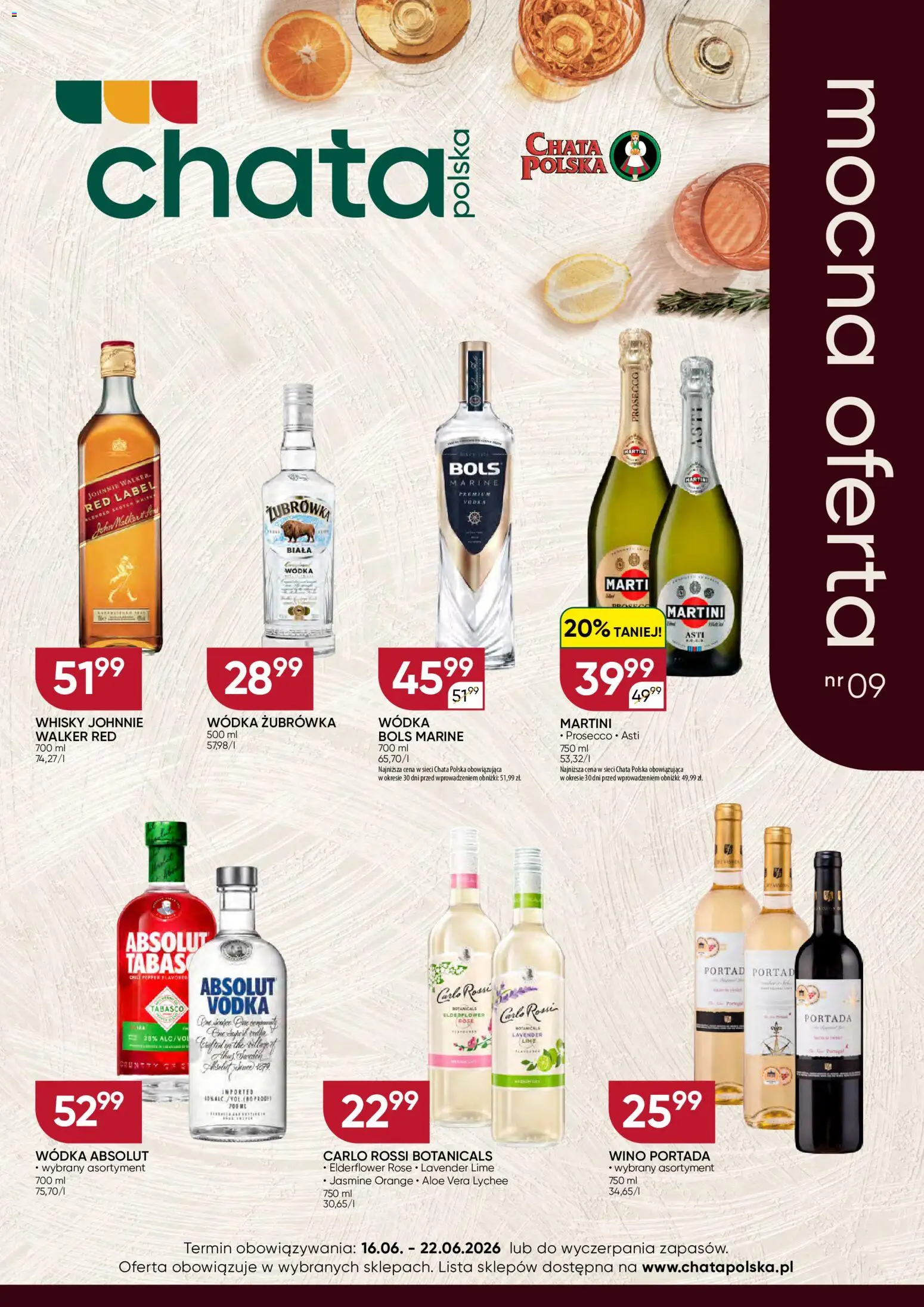 Pogląd gazetki "Chata Polska gazetka - Mocna Oferta" ze sklepu Chata Polska ważnej od 16.06.2026
