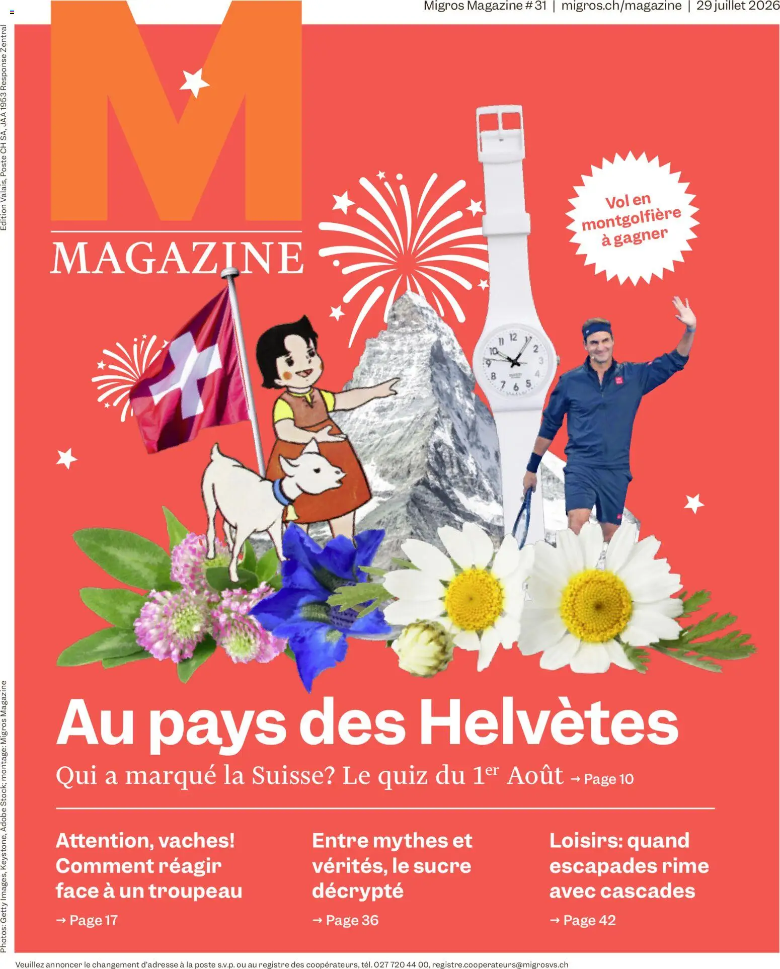 Vorschau des Merkblatts Migros aktionen Magazine FR vom Shop Migros gültig von 29.07.2026 bis 03.08.2026