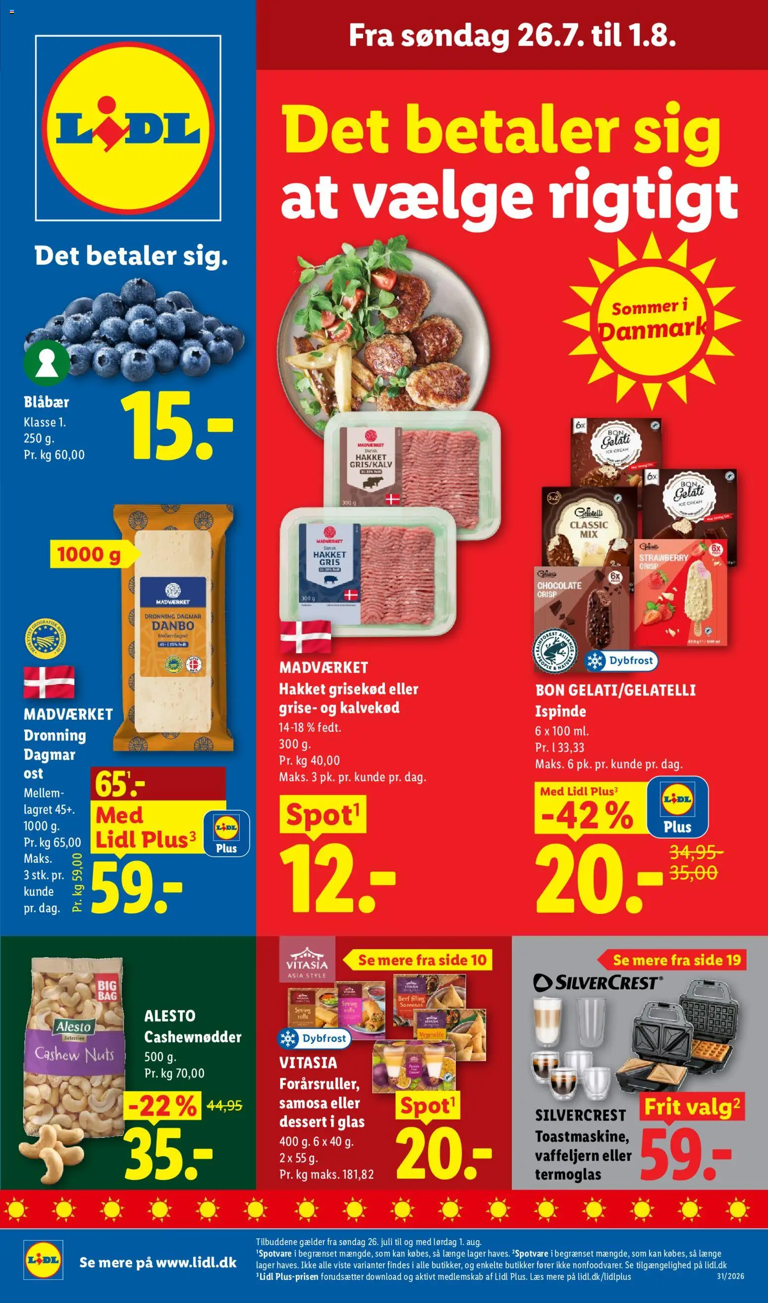 Eksempel på tilbudsavis Lidl - Tilbudsavis fra butik Lidl gyldig fra 26/07/2026