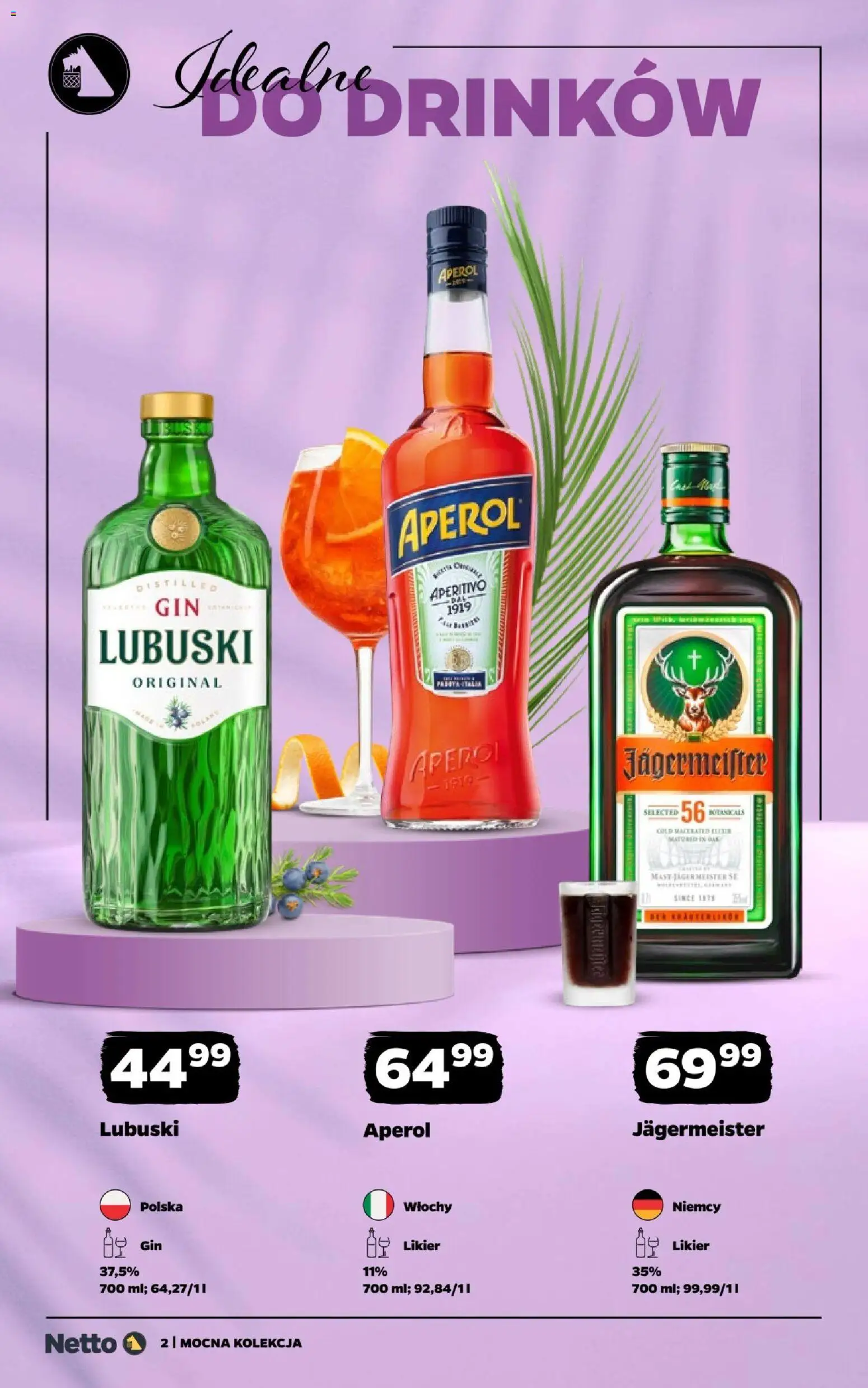 Pogląd gazetki "Netto gazetka - Mocne alkohole" ze sklepu Netto ważnej od 31.08.2026